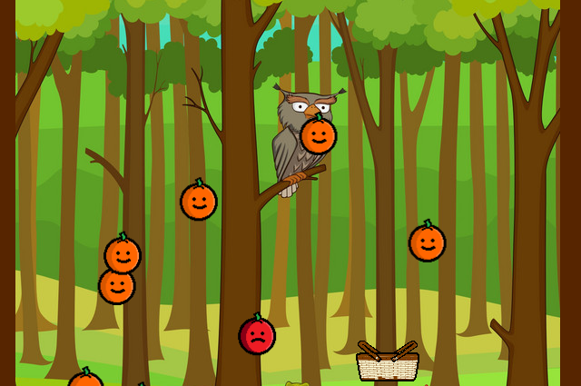 background image of the fruit harvester game