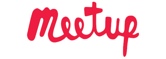 the logo for the company meetup